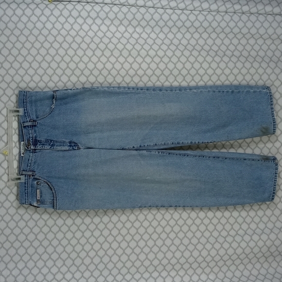 Columbia Sports Wear Tough Mother  distressed light wash faded denim jeans 36/30 - Picture 7 of 16